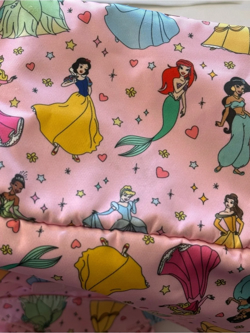 Disney Princess x Stoney Clover Lane Pink All-Over Print Nylon Backpack SCL